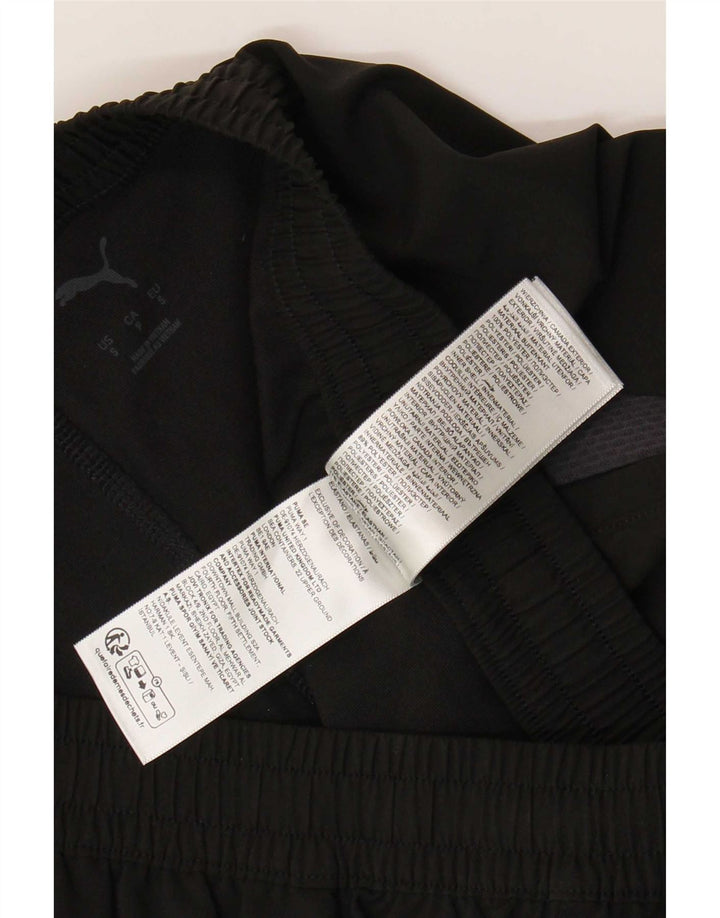 Puma Herren-Sportshorts, Größe S, Schwarz, Colourblock-Polyester