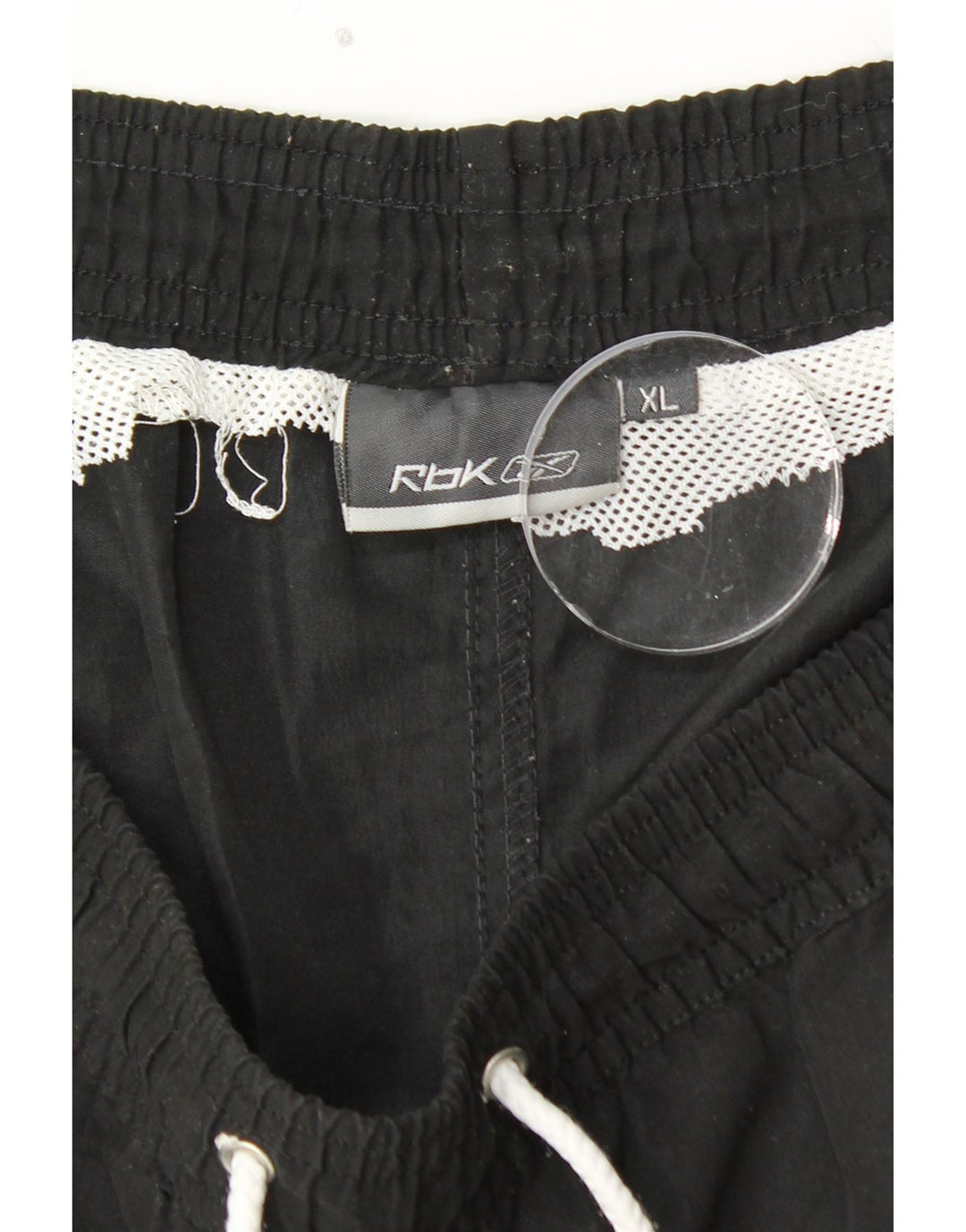 REEBOK Herren Graphic Sport Shorts XL Schwarz Colourblock Polyester