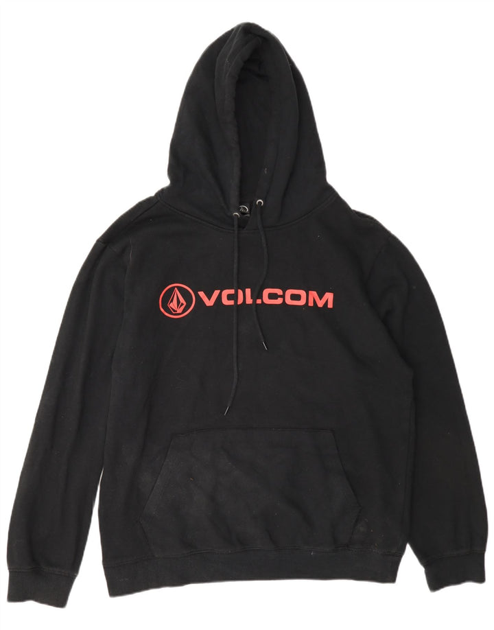 Volcom Herren-Kapuzenpullover mit Grafik, mittelgraue Baumwolle