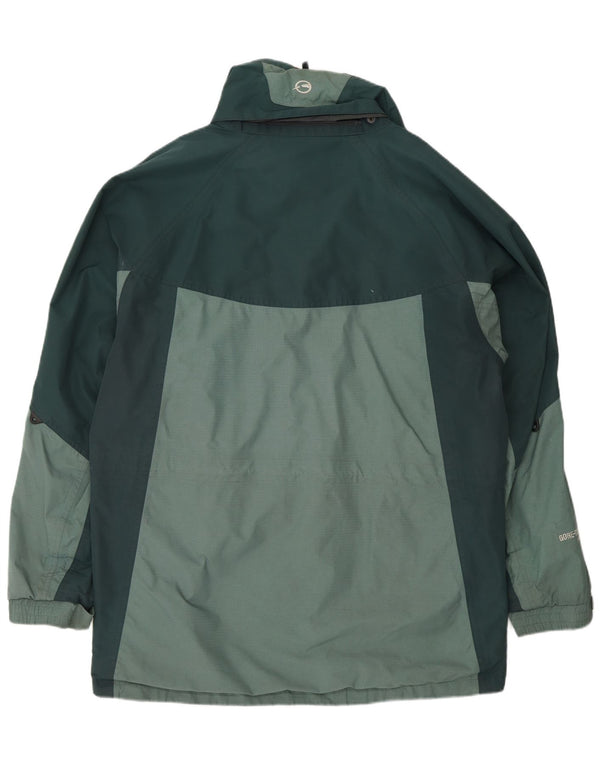 Sprayway Herren Gore-Tex Regenjacke UK 40 Large Grün Colourblock Polyamid