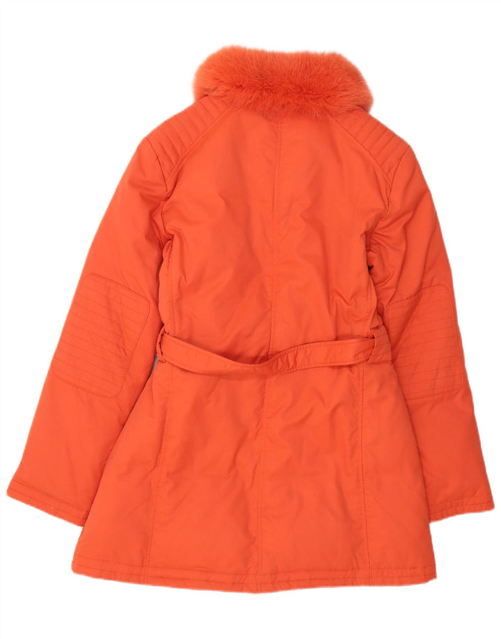 Byblos Damen Wattierte Jacke IT 42 Medium Orange Nylon