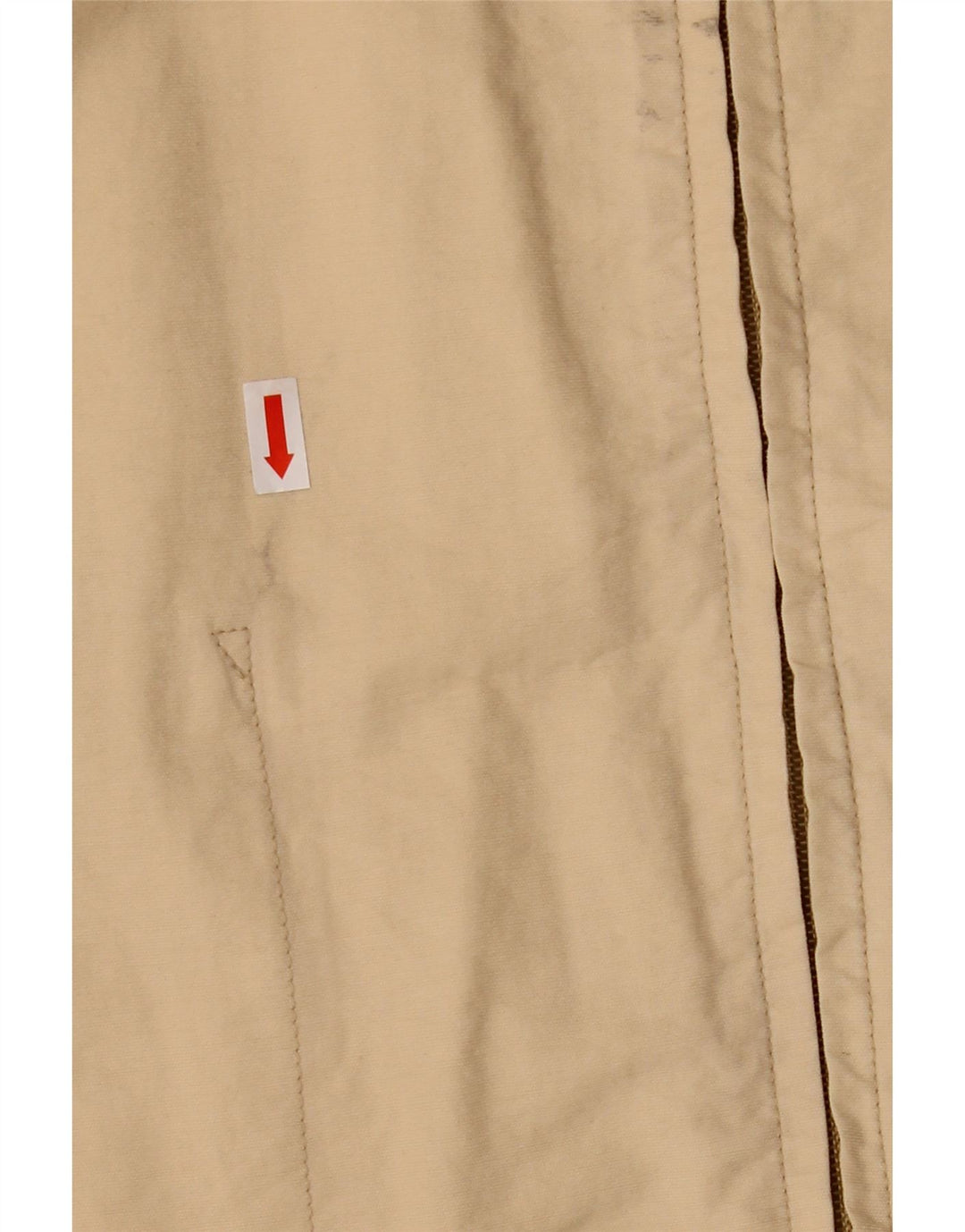 Ellesse Herren Utility Jacke UK 42 XL Beige Baumwolle