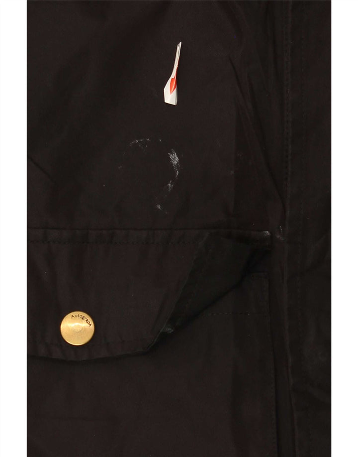 Marks & Spencer Herren-Utility-Jacke UK 38 Mittelschwarzes Polyester