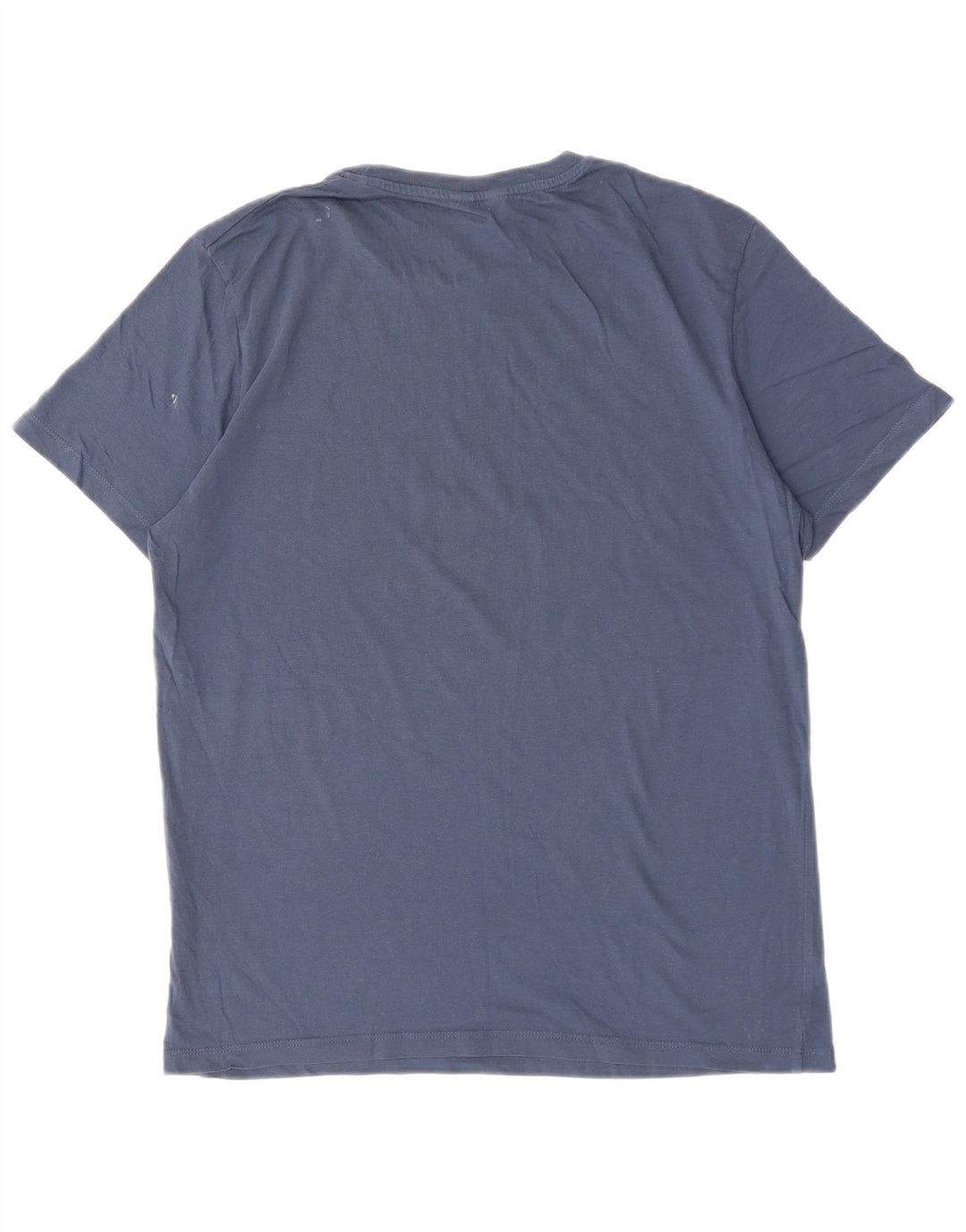 JACK & JONES Herren-T-Shirt-Oberteil aus Baumwolle in mittlerem Marineblau