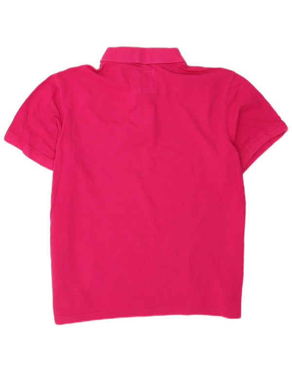 Crew Clothing Herren Poloshirt XL Rosa Baumwolle