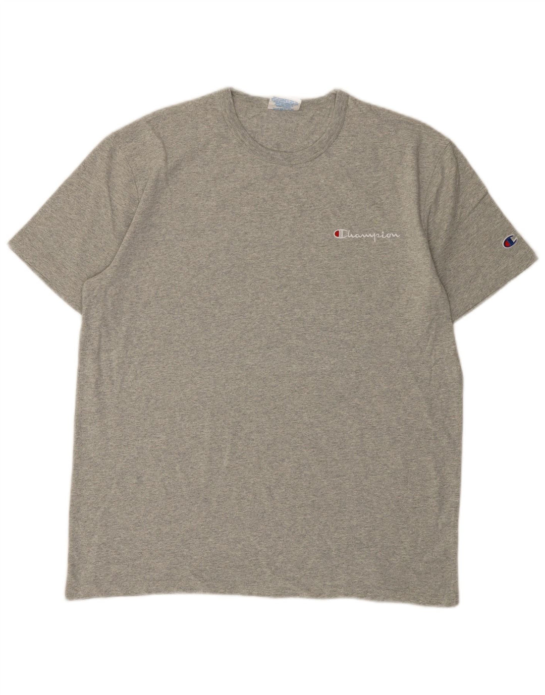 CHAMPION Heritage T-Shirt-Oberteil für Herren, groß, grau gesprenkelte Baumwolle
