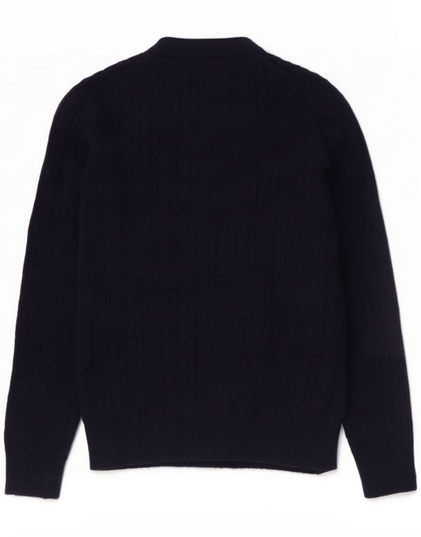 Jack Wills Damen-Pullover mit Rundhalsausschnitt, UK 10 Small Navy Blue