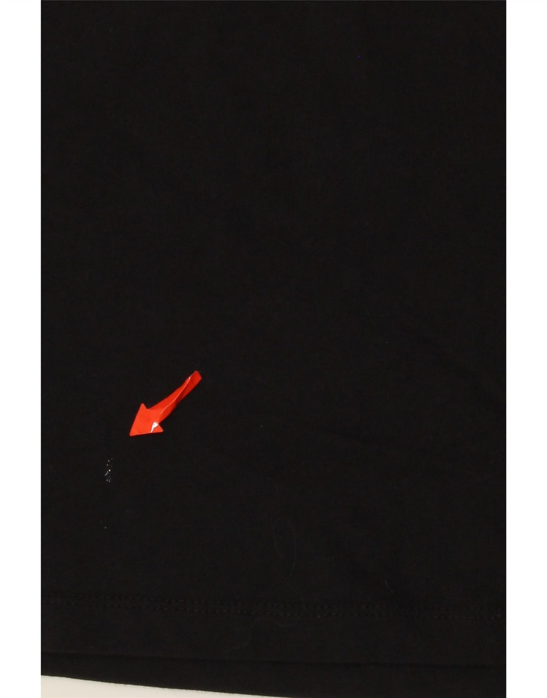 Calvin Klein Herren Grafik-T-Shirt-Oberteil aus mittelschwarzer Baumwolle