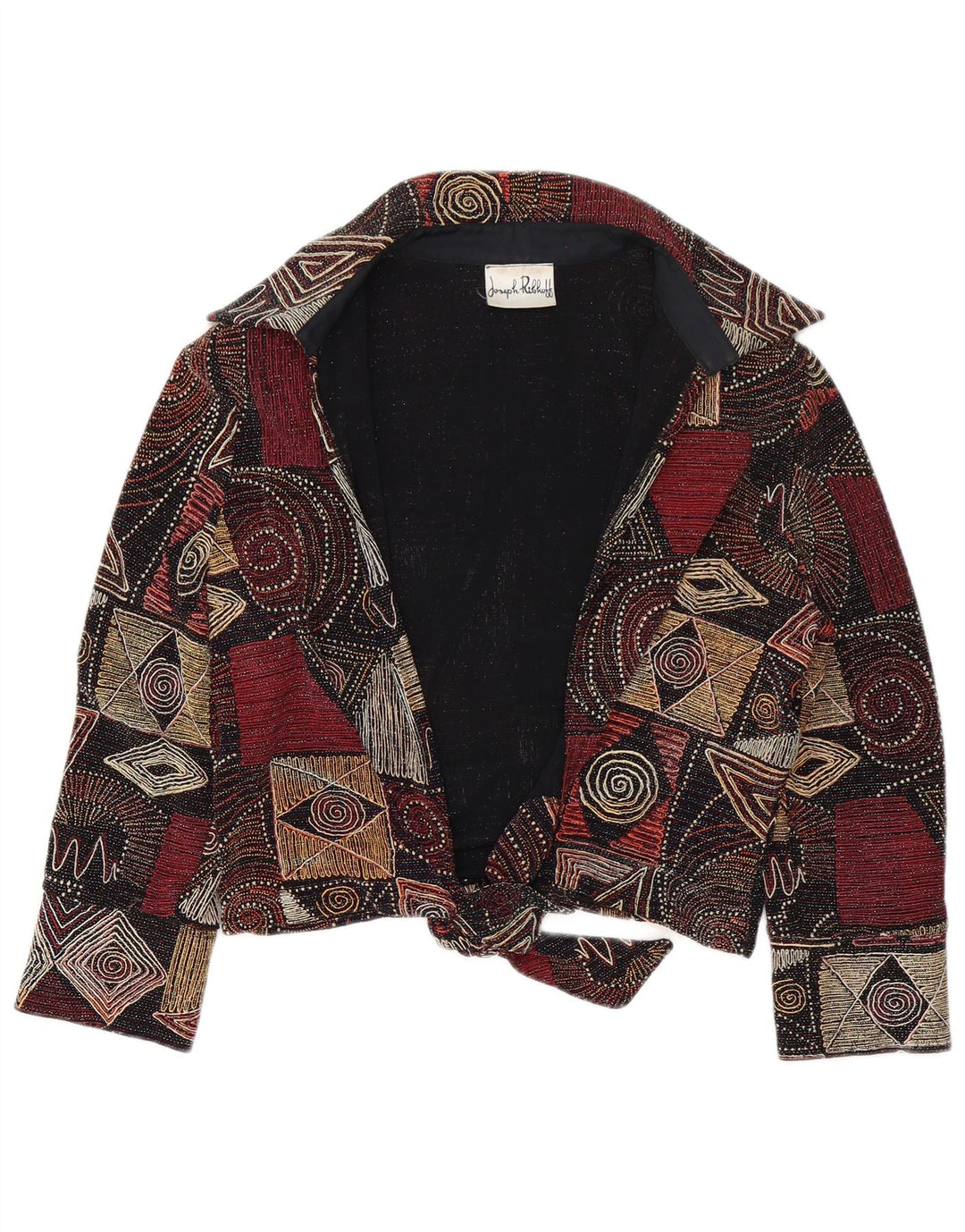 Joseph Ribkoff Damen-Blazer-Jacke, UK 14, groß, mehrfarbig, geometrisch