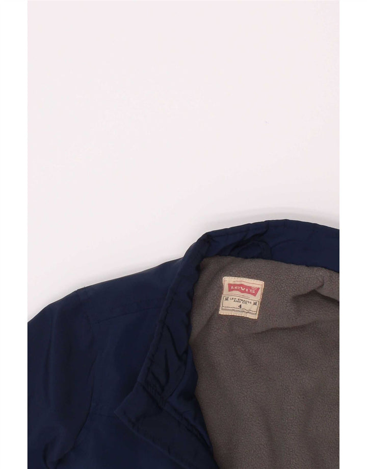 Levi's Bomberjacke für Jungen, 3–4 Jahre, marineblaues Polyester