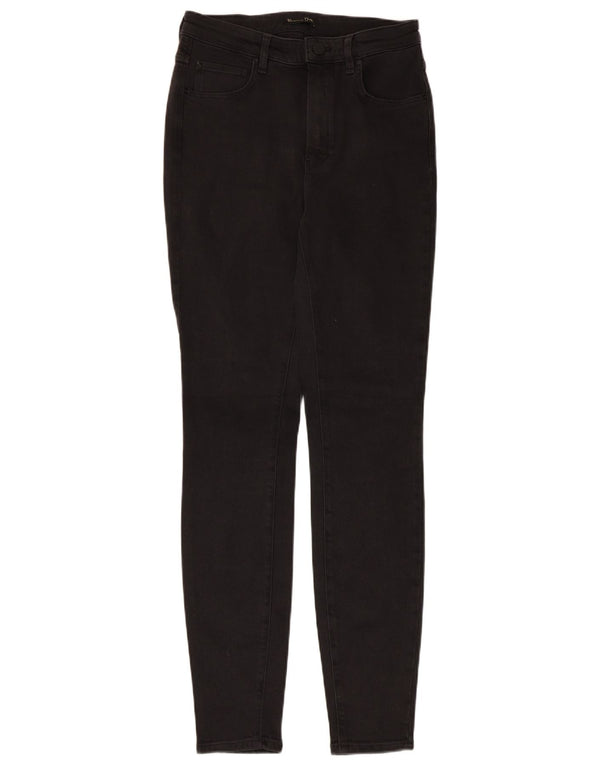 Massimo Dutti Damen Skinny Jeans EU 38 Small W28 L30 Schwarz Polyester
