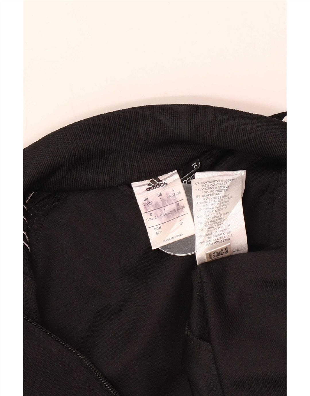 Adidas Damen Climacool Trainingsanzug Top Jacke UK 8/10 Small Schwarz