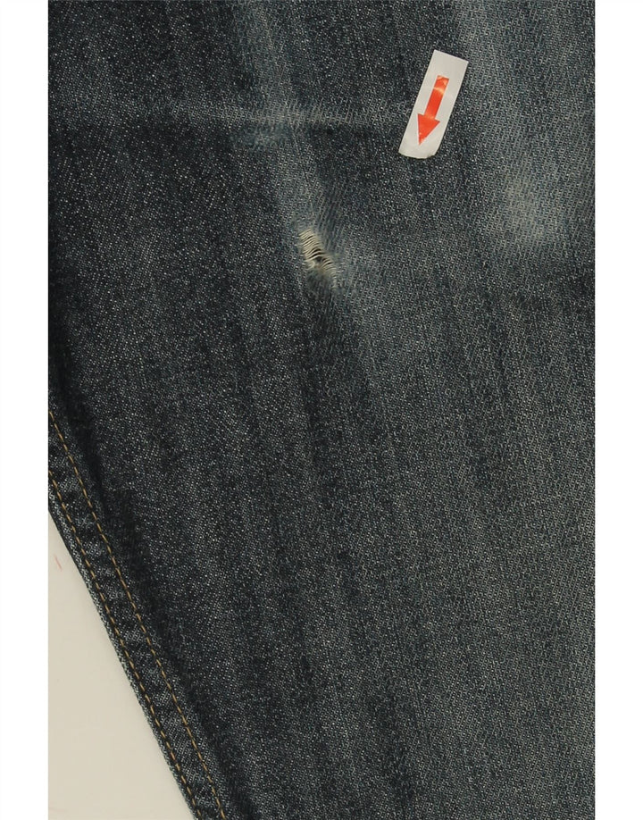 Levi's Herren 505 Straight Jeans W30 L32 Blaue Baumwolle