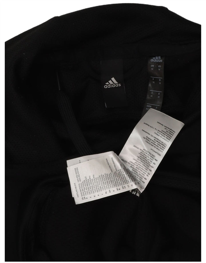 ADIDAS Herren Climawarm Graphic Hoodie Pullover Medium Schwarz Polyester
