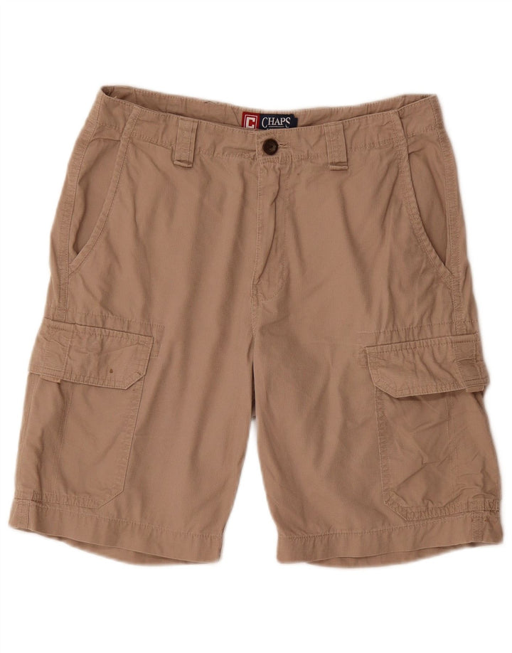 Chaps Herren Cargoshorts W30 Mittelbeige Baumwolle