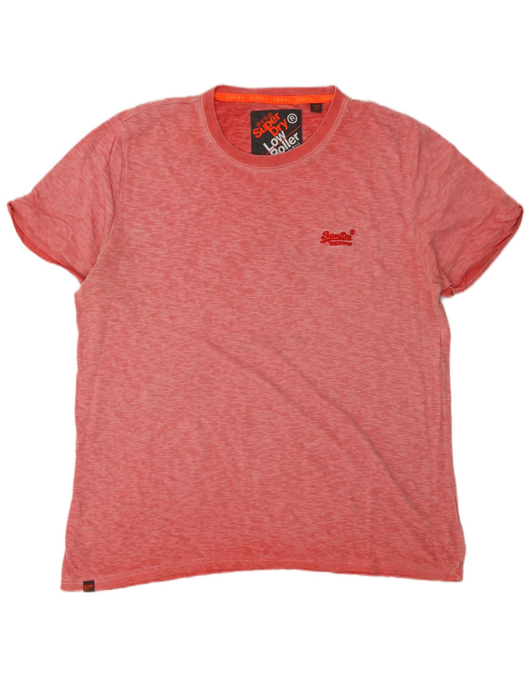 Superdry Herren Low Roller T-Shirt Top 2XL Rosa