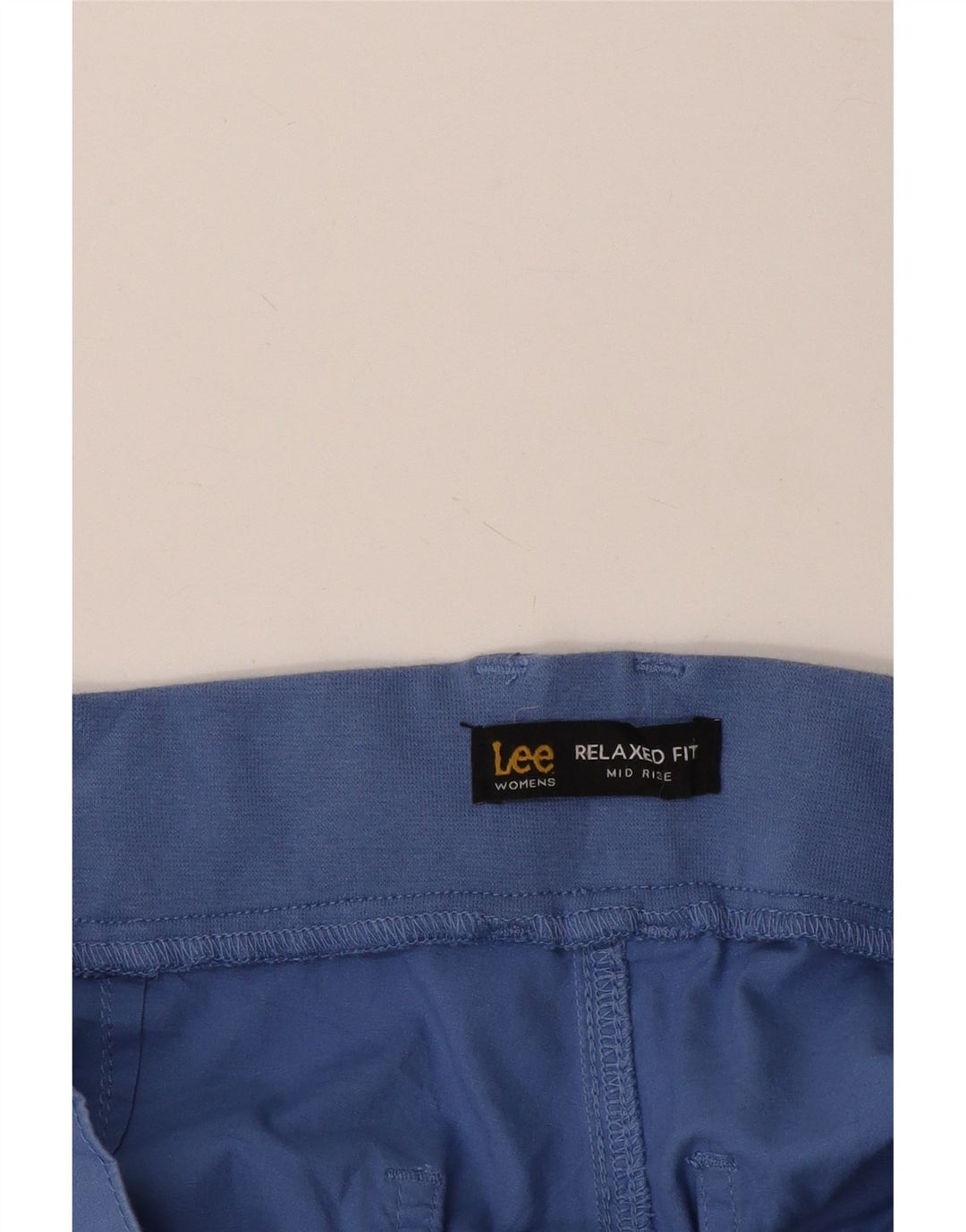 Lee Damen-Cargo-Caprihose mit mittlerer Leibhöhe und entspannter Passform, W38, L16, Blau