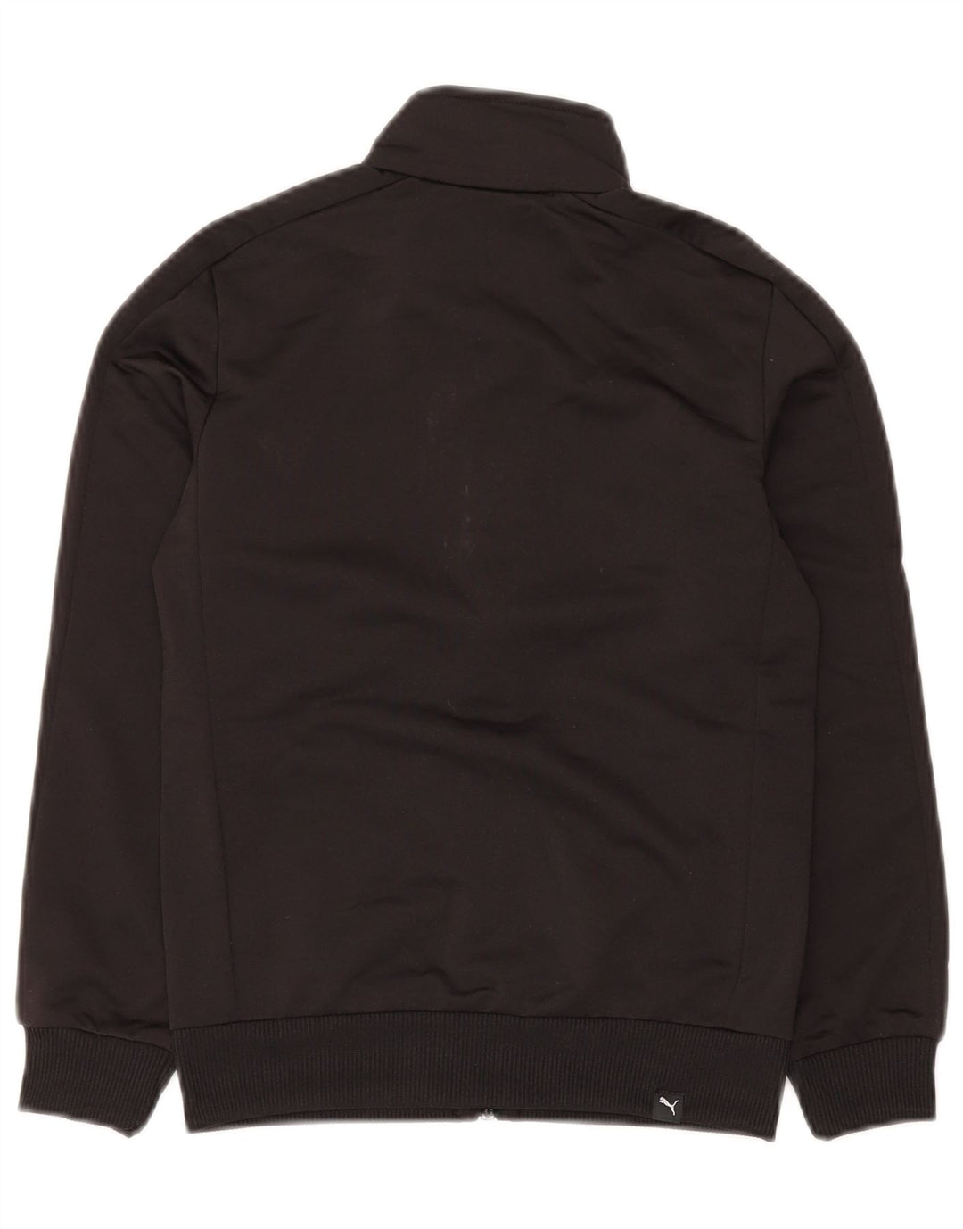 PUMA Jungen Grafik-Trainingsanzug-Top-Jacke, 9–10 Jahre, mittelschwarzes Polyester