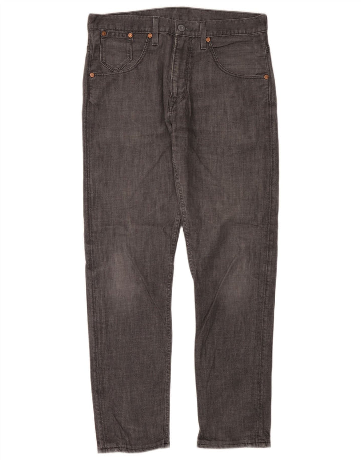 Levi's Herren 508 Tapered Jeans W34 L32 Graue Baumwolle