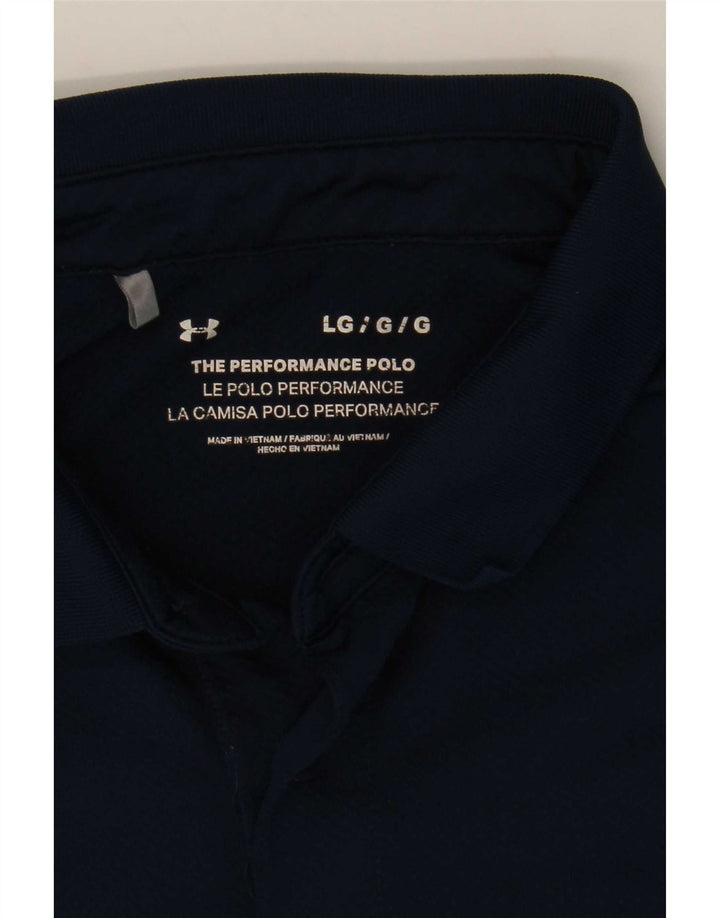 Under Armour Herren Poloshirt Large Marineblau