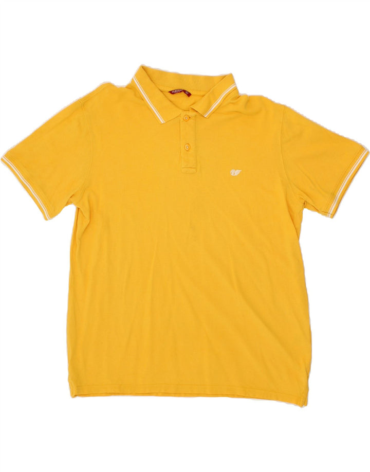 CARRERA Mens Polo Shirt XL Yellow Cotton Vintage Carrera and Second-Hand Carrera from Messina Hembry 