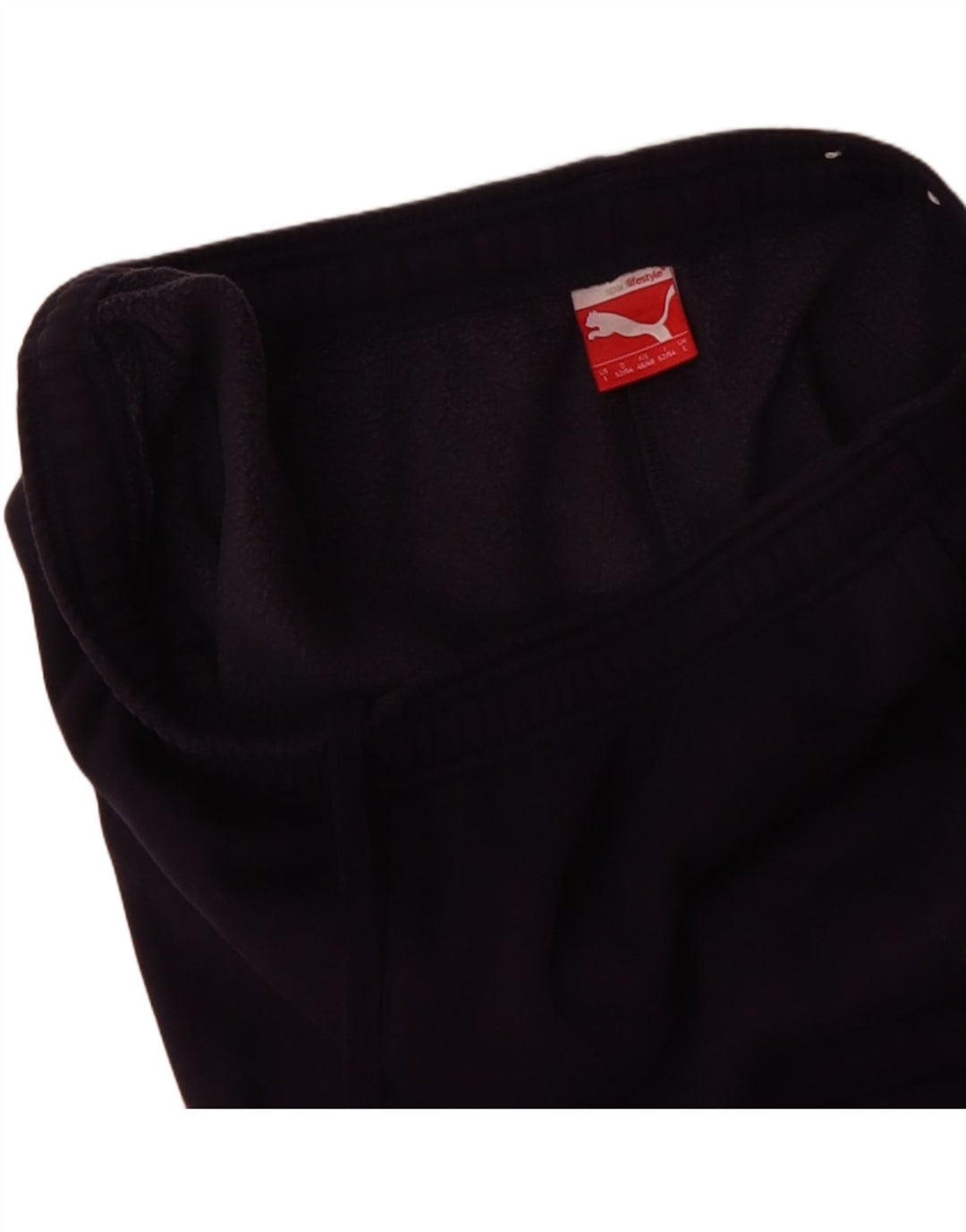 PUMA Mens Tracksuit Trousers Joggers Large  Navy Blue Vintage Puma and Second-Hand Puma from Messina Hembry 