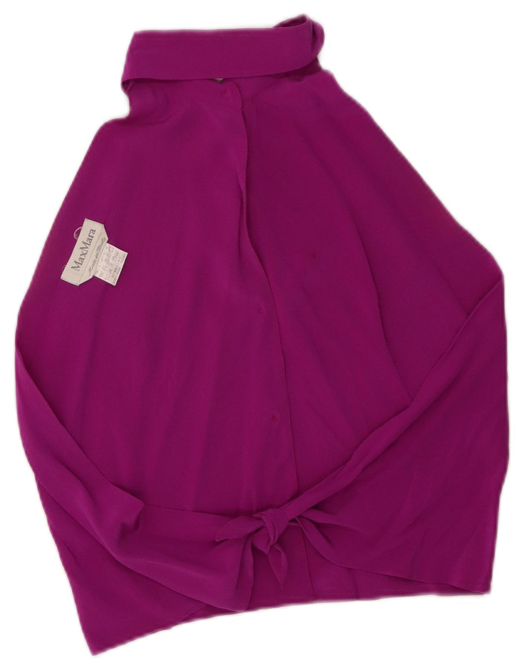 Max Mara Damen Crop Top UK 10 Small Pink