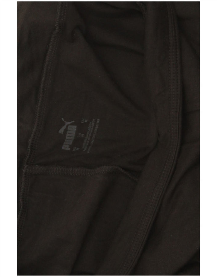 Puma Damen Leggings UK 12 Medium Schwarz