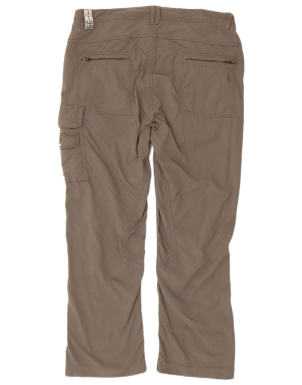SALEWA Gerade Herren-Cargohose, EU 54, 2XL, W42, L29, Grau