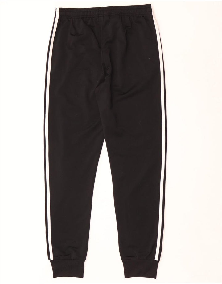 Adidas Jungen-Trainingshose, Jogginghose, 13–14 Jahre, schwarzes Polyester