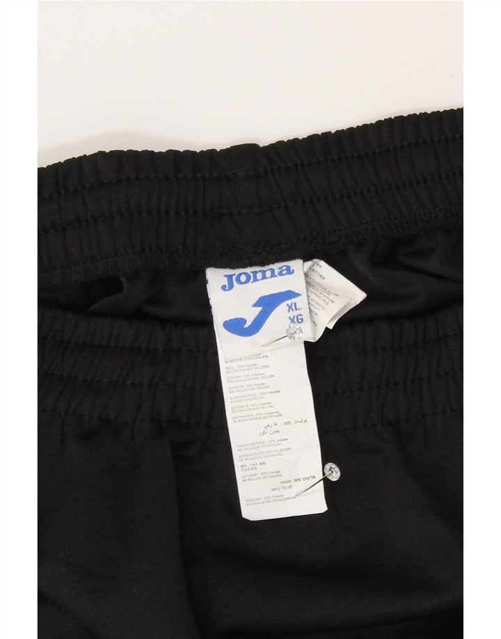 Joma Herren-Trainingshose XL, schwarzes Polyester