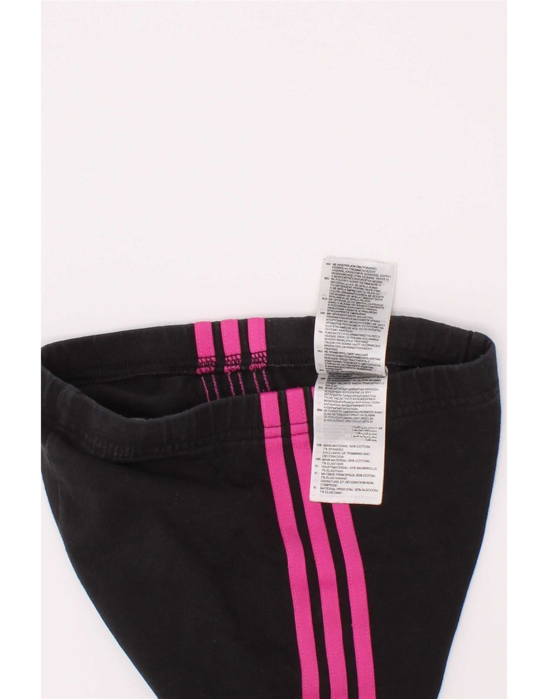 Adidas Mädchen-Leggings, 3–4 Jahre, schwarze Baumwolle