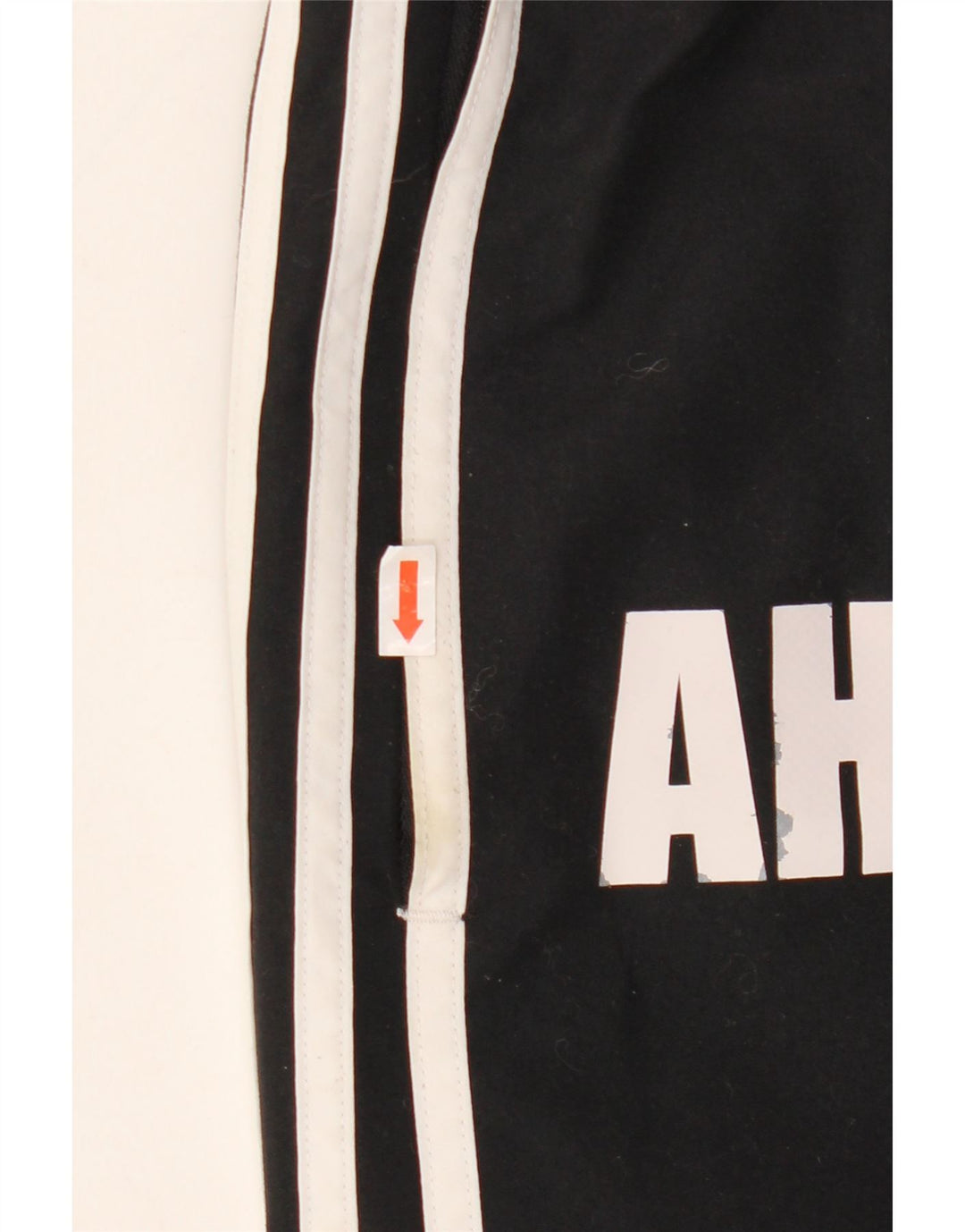 ADIDAS Herren Trainingshose Jogger UK 42/44 Large Schwarz Polyester