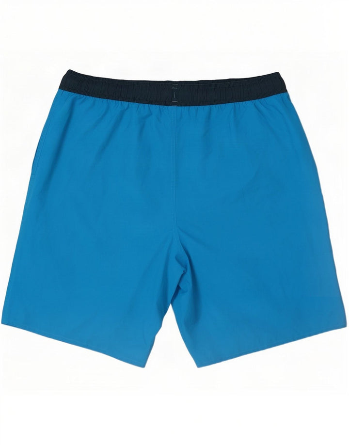 Adidas Herren Graphic Sport Shorts Großes blaues Colourblock-Polyester