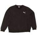 Puma Herren Sweatshirt Pullover XL Schwarz Baumwolle