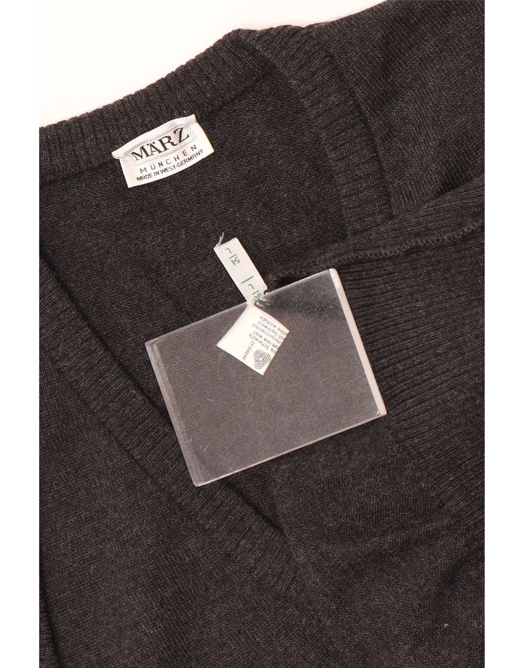 Marz Herren Weste Tank Top EU 54 Große graue Wolle
