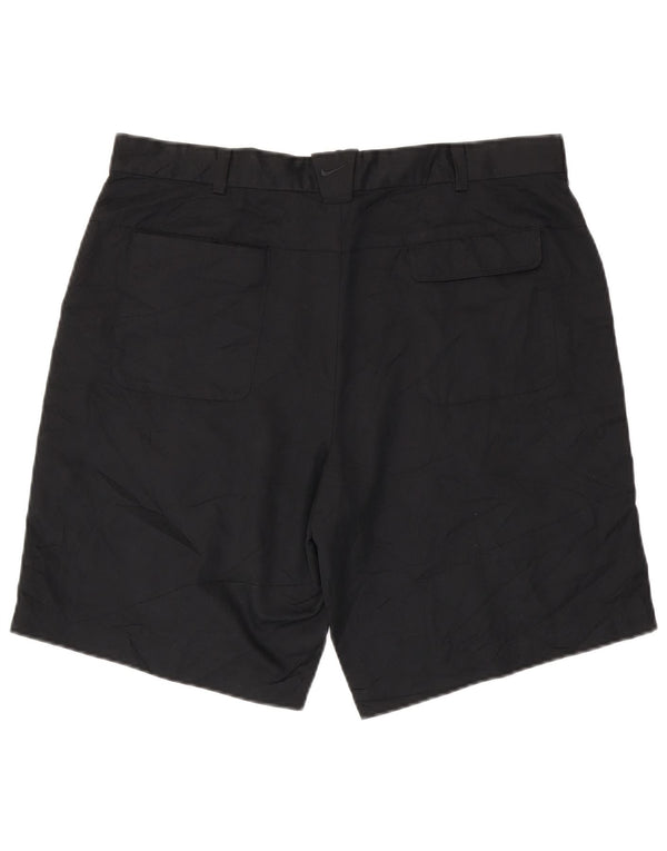 Nike Herren Dri Fit Chino Shorts W36 Large Schwarz Polyester
