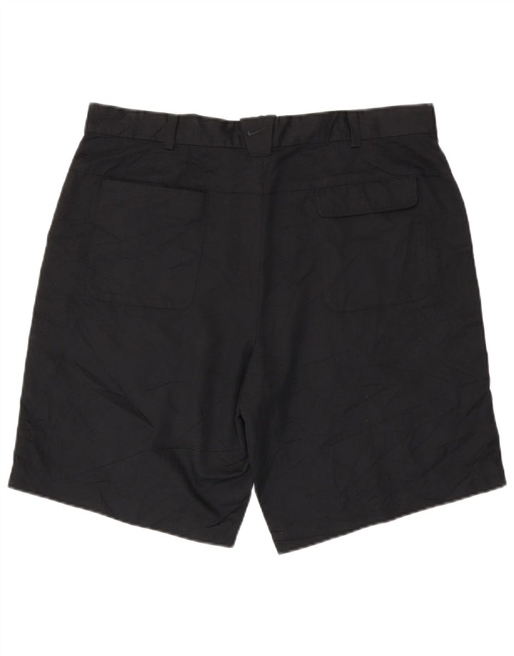 Nike Herren Dri Fit Chino Shorts W36 Large Schwarz Polyester