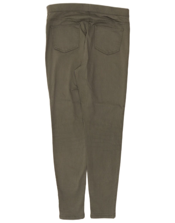 Marks & Spencer Damen Jegging Jeans UK 14 Large W32 L29 Khaki Baumwolle