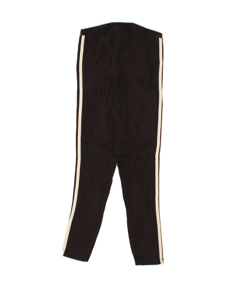 ADIDAS Womens Leggings UK 12 Medium Black Cotton Vintage Adidas and Second-Hand Adidas from Messina Hembry 