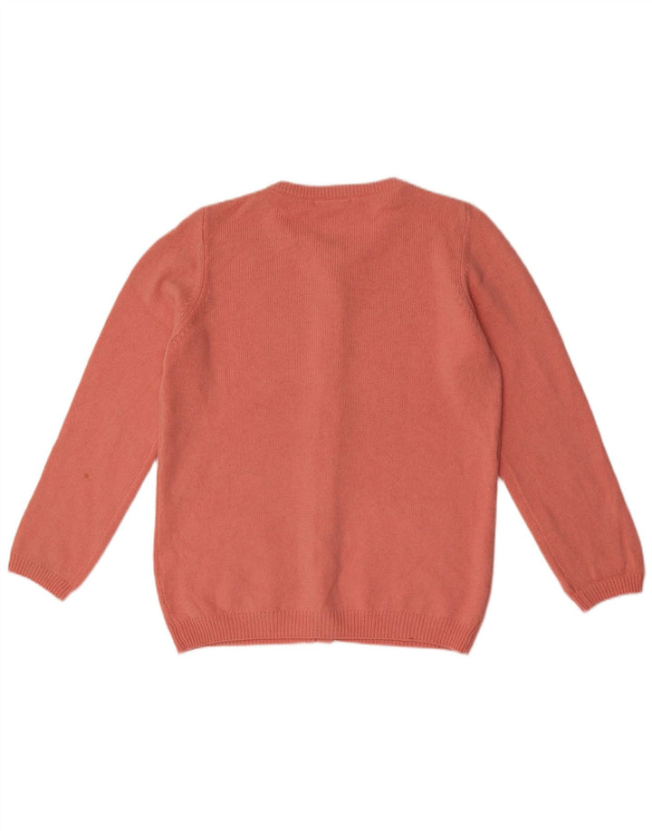 Marks & Spencer Damen-Cardigan-Pullover UK 14 Große rosa Wolle
