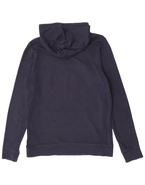Jack & Jones Jungen-Pullover mit grafischem Kapuzenpullover, 15–16 Jahre, Marineblau, Farbblock
