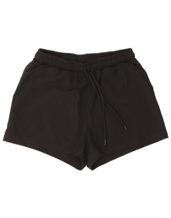 Fila Damen Sportshorts UK 10 Small Schwarz Polyester