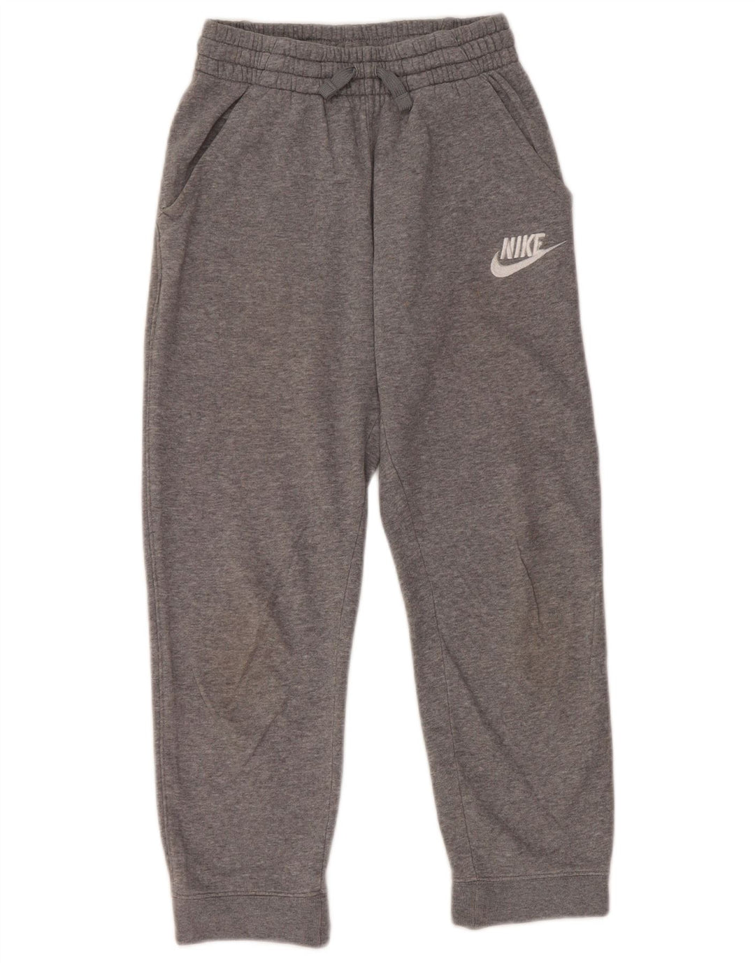 NIKE Jungen-Trainingshose, Jogginghose, 10–11 Jahre, mittelgrau meliert