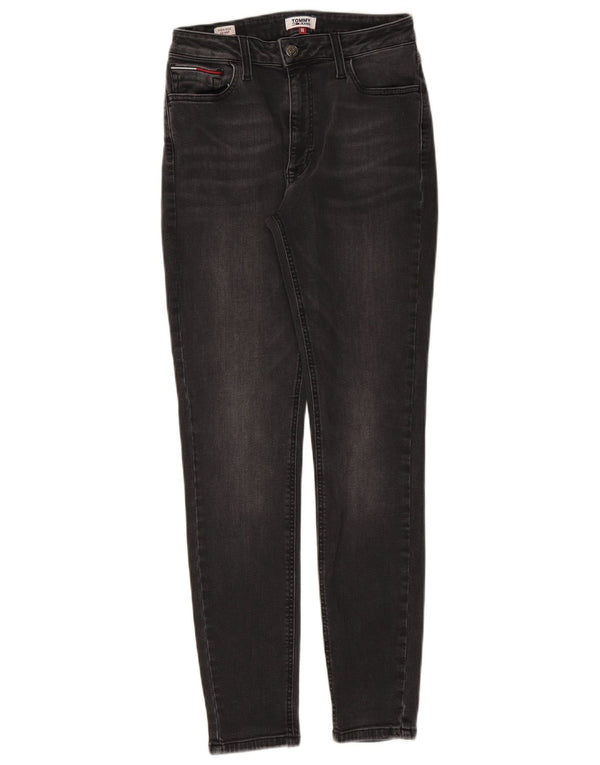 Tommy Hilfiger Damen Santana High Rise Skinny Jeans W28 L30 Schwarz Baumwolle