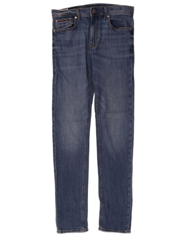 Tommy Hilfiger Damen Bleecker Slim Jeans W30 L32 Blaue Baumwolle