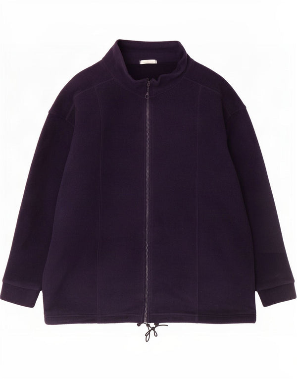 Marks & Spencer Damen St. Michael Fleecejacke UK 18 XL Marineblau