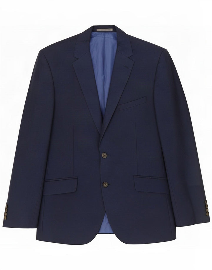 Marks & Spencer Herren-Blazer mit 2 Knöpfen, UK 40, mittleres Marineblau