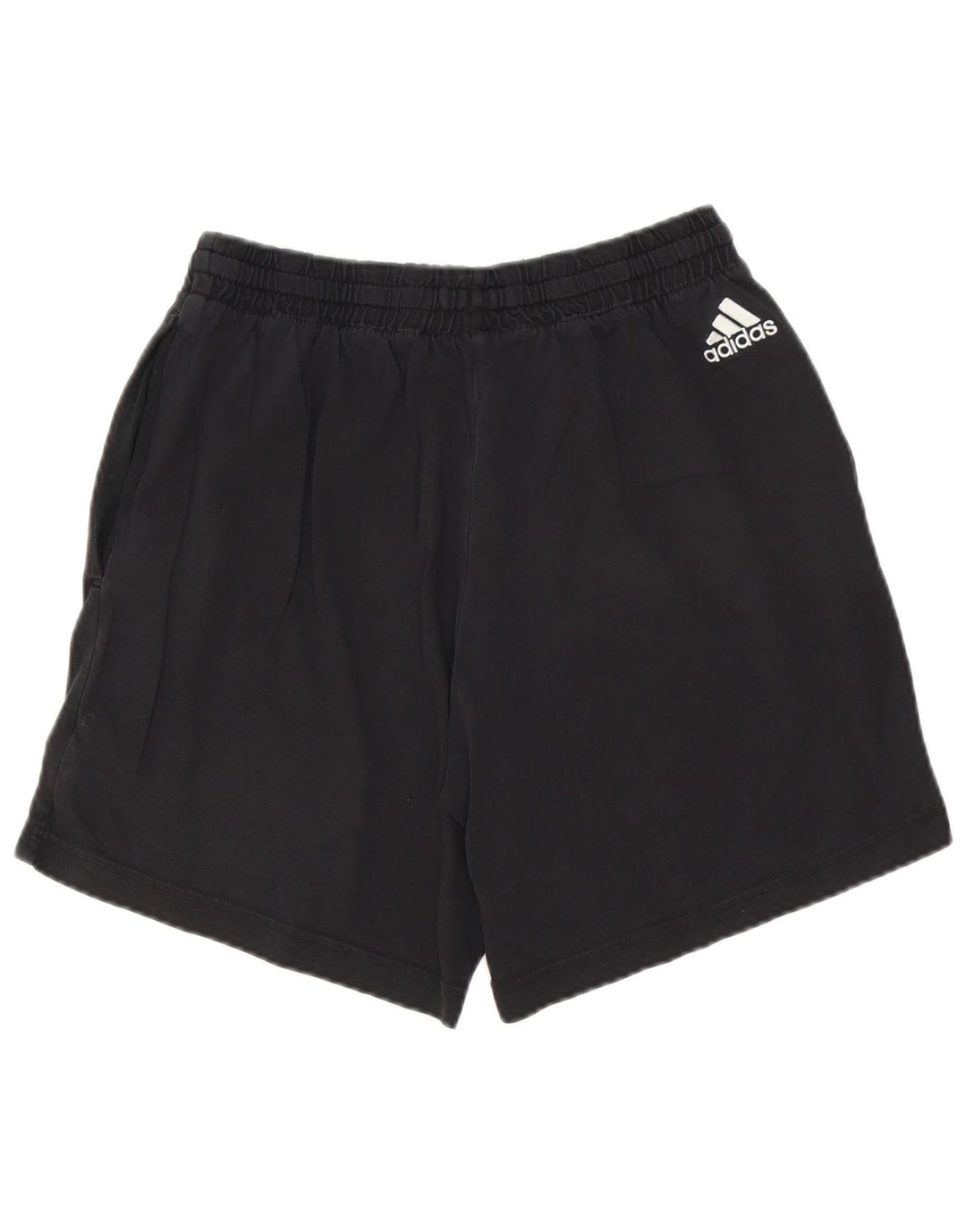Adidas Herren Graphic Sport Shorts Mittelschwarze Baumwolle