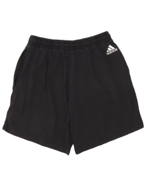 Adidas Herren Graphic Sport Shorts Mittelschwarze Baumwolle